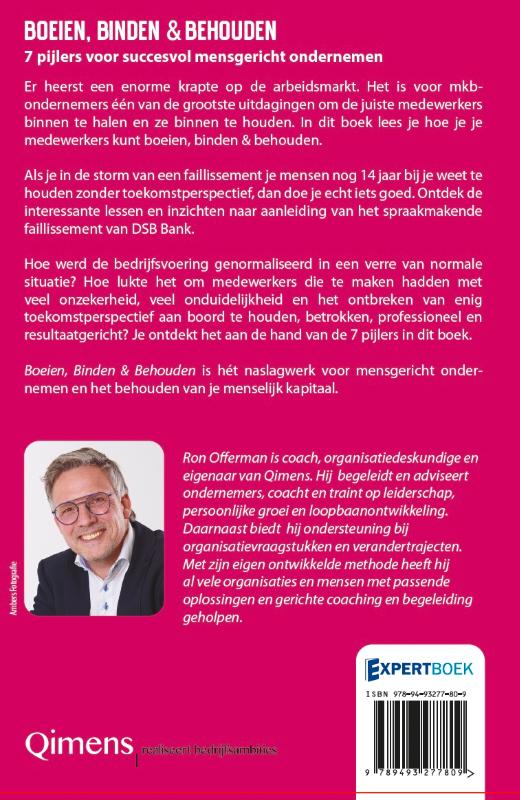 Achterkant van Boeien binden & behouden