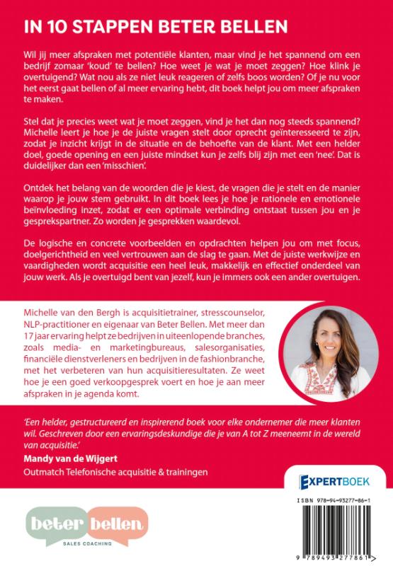 Achterkant van In 10 stappen beter bellen
