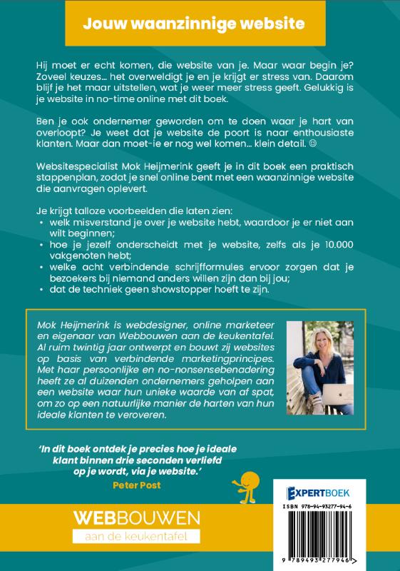 Achterkant van Jouw waanzinnige website