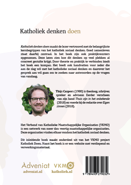Achterkant van Katholiek denken doen