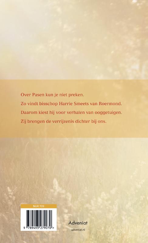 Achterkant van Getuigen van de Verrijzenis