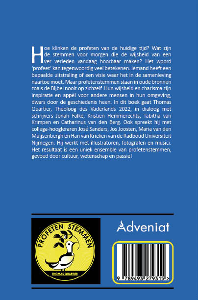 Achterkant van Profetenstemmen