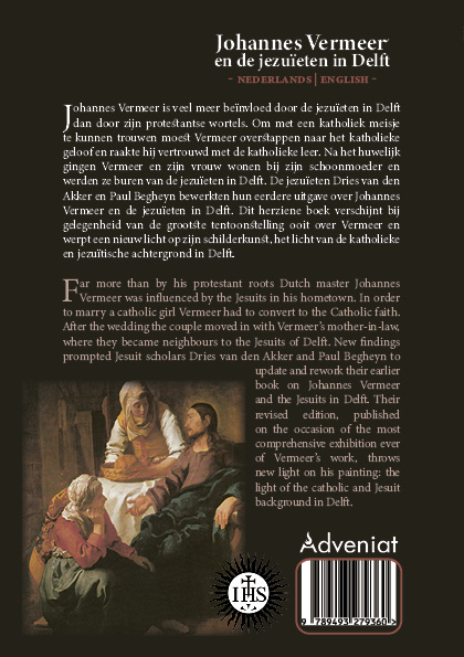 Achterkant van Johannes Vermeer en de Jezuïeten in Delft