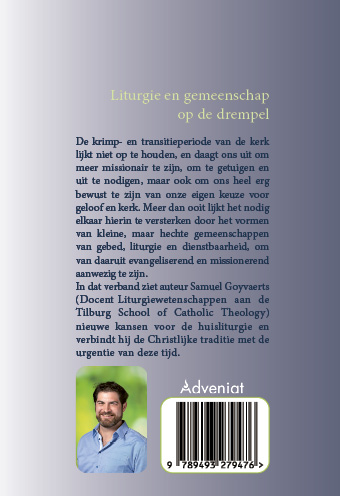 Achterkant van Nieuwe kansen voor huisliturgie