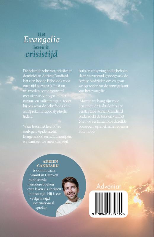 Achterkant van Het Evangelie lezen in crisistijd