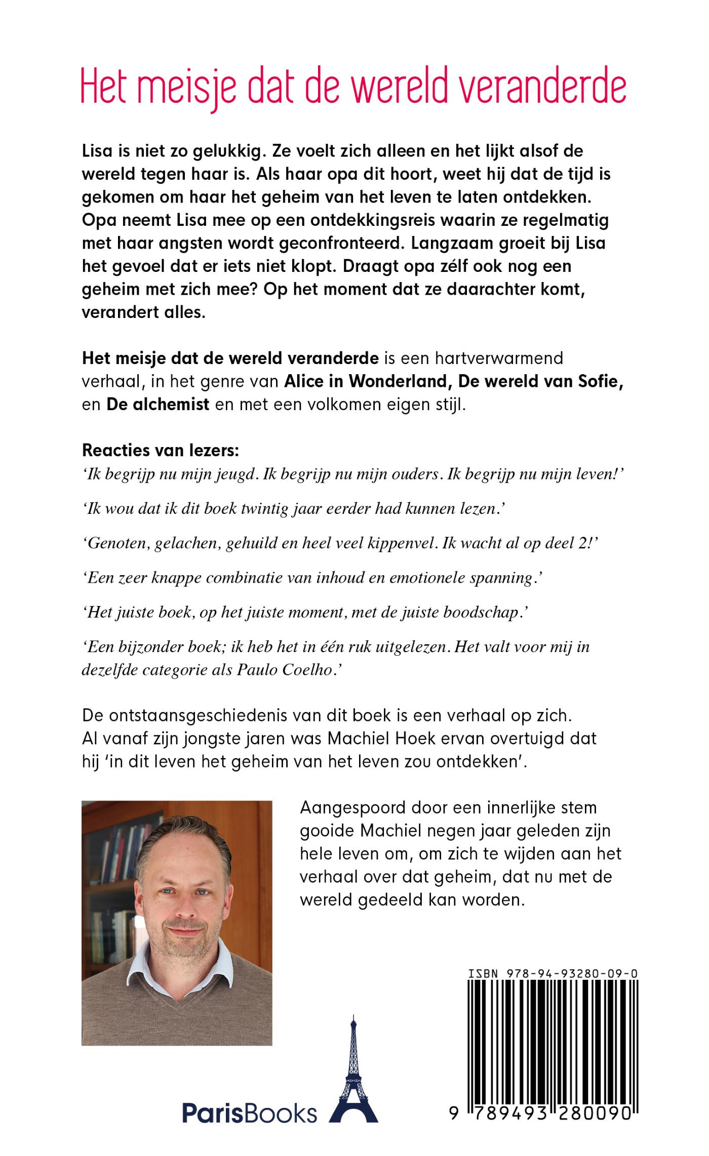 Achterkant van Het meisje dat de wereld veranderde
