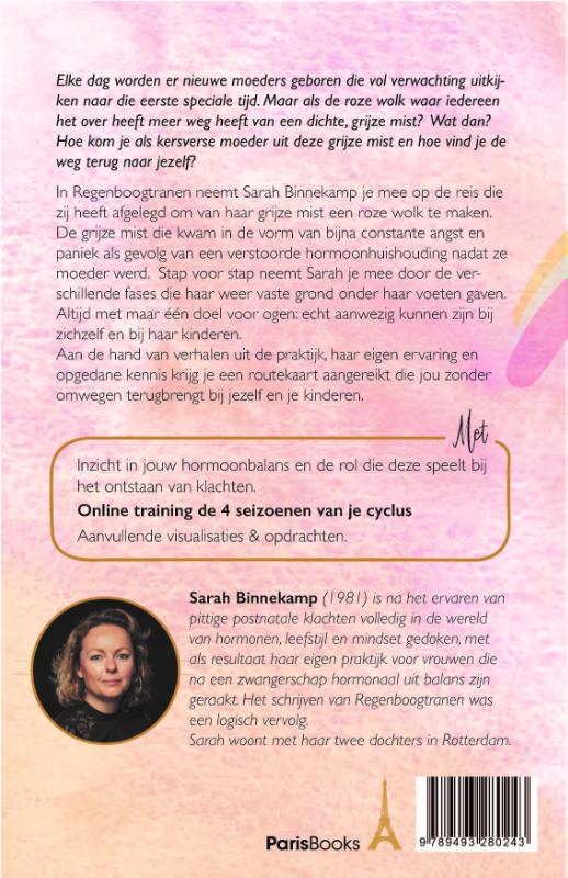 Achterkant van Regenboogtranen
