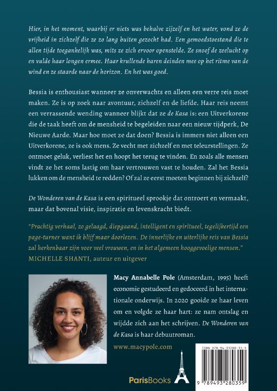Achterkant van De Wonderen van de Kasa