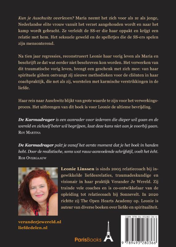 Achterkant van De Karmadrager
