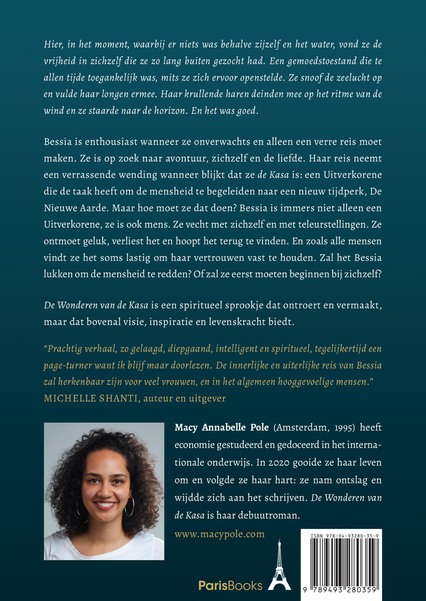 Achterkant van De Wonderen van de Kasa