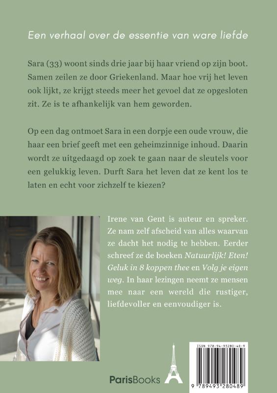 Achterkant van Ik ben Sara