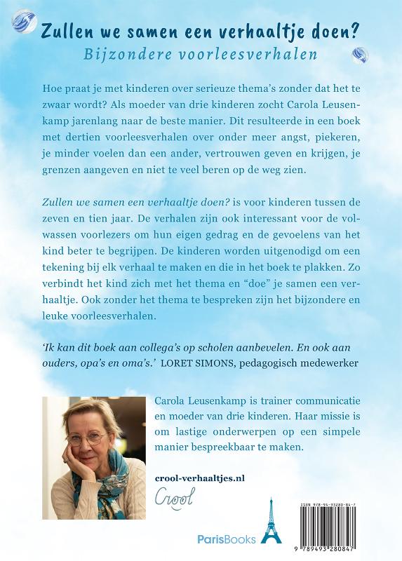 Achterkant van Zullen we samen een verhaaltje doen?