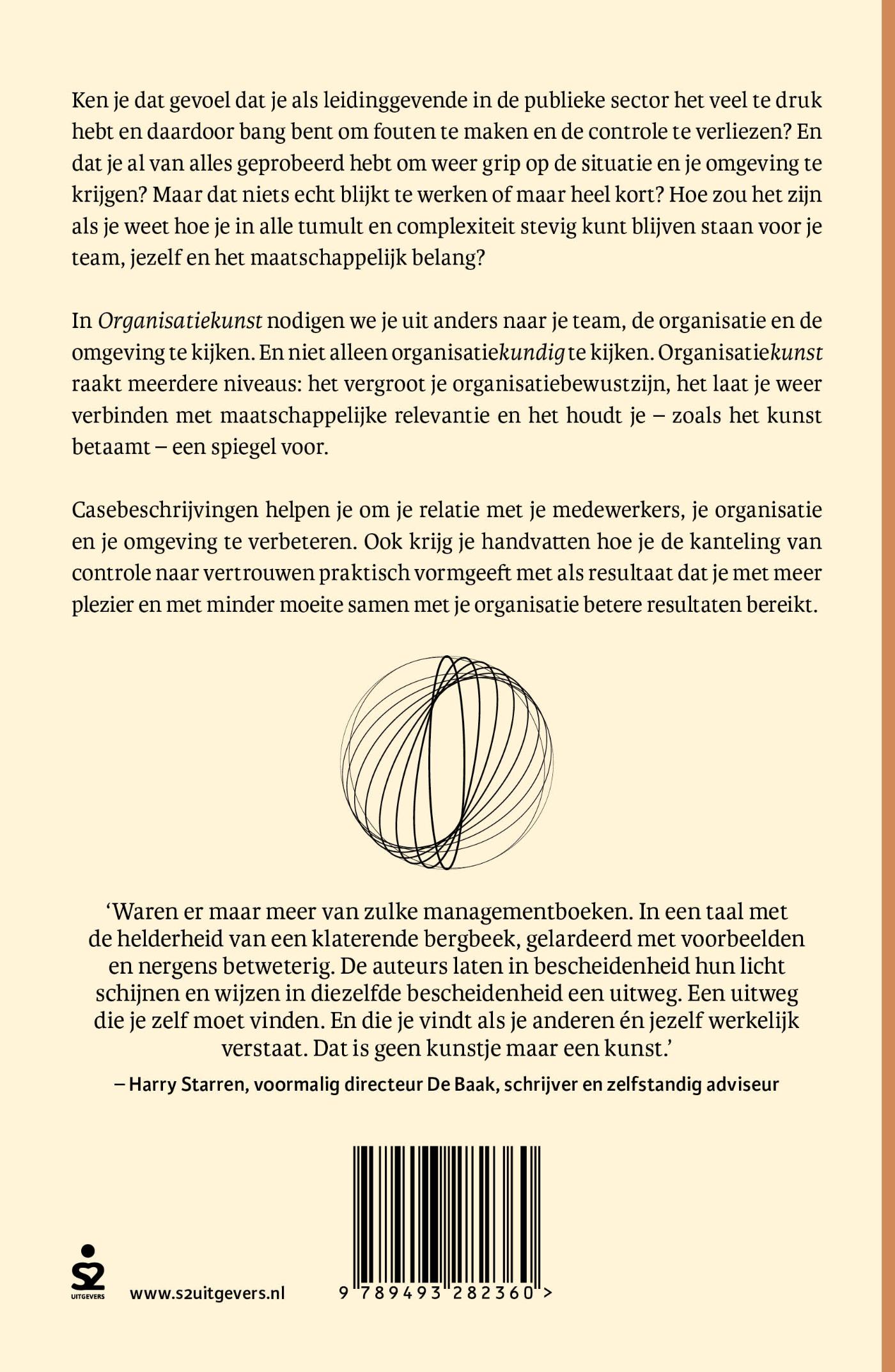 Achterkant van Organisatiekunst