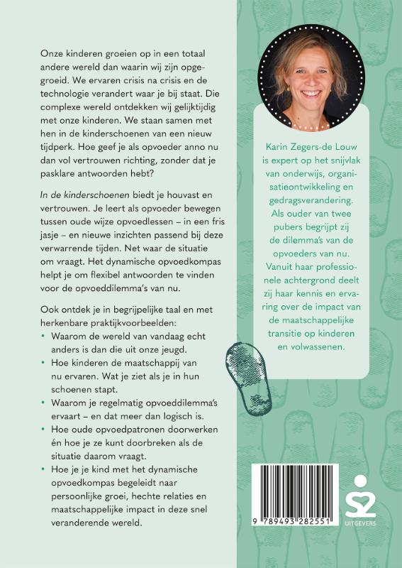 Achterkant van In de kinderschoenen