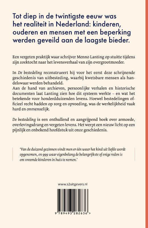 Achterkant van De bestedeling