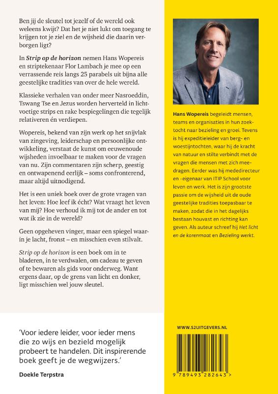 Achterkant van Strip op de horizon