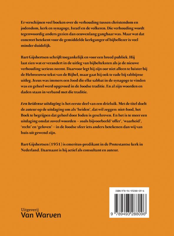 Achterkant van Een heidense uitdaging