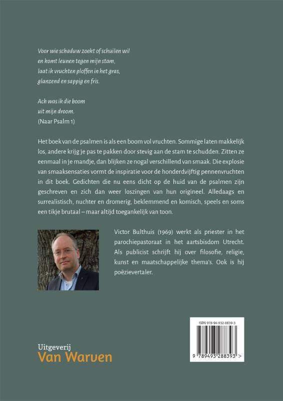 Achterkant van Schudden aan de psalmboom