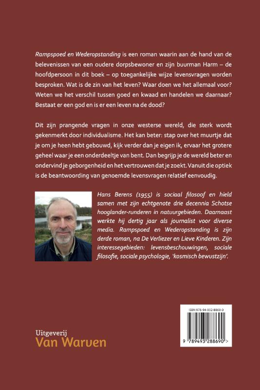 Achterkant van Rampspoed en Wederopstanding