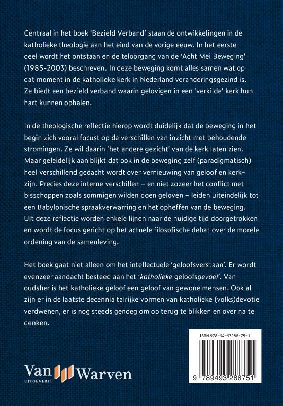 Achterkant van Bezield verband