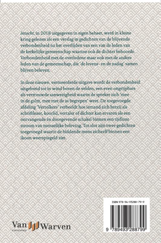 Achterkant van Intocht