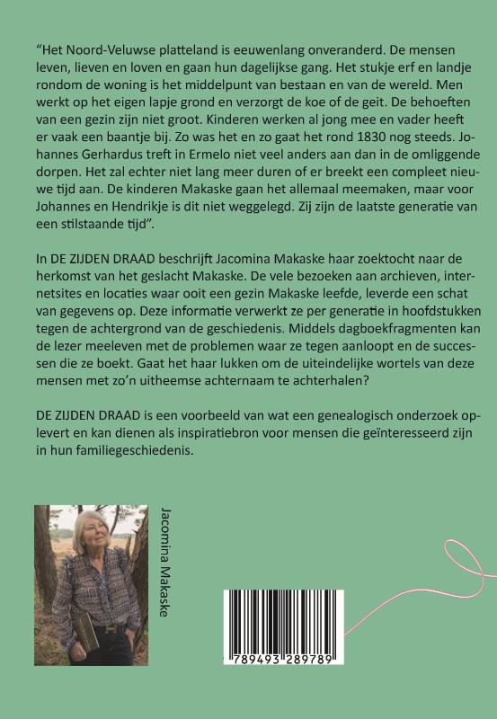 Achterkant van De zijden draad