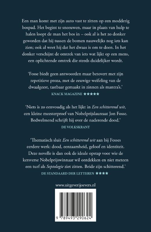 Achterkant van Een schitterend wit