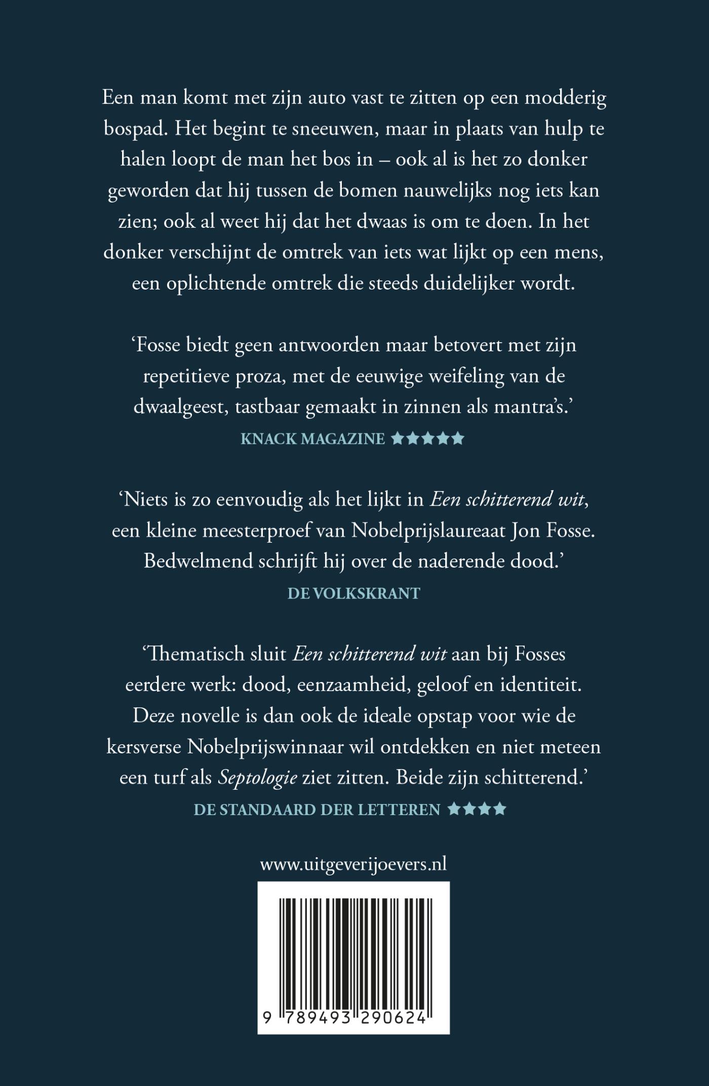 Achterkant van Een schitterend wit