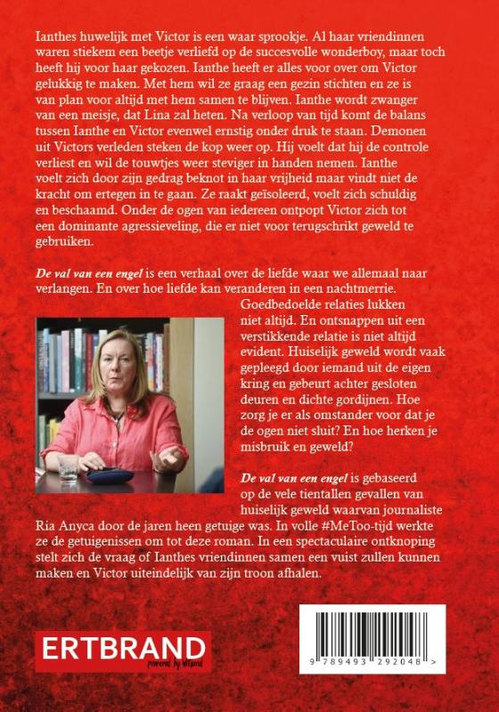 Achterkant van De val van een engel