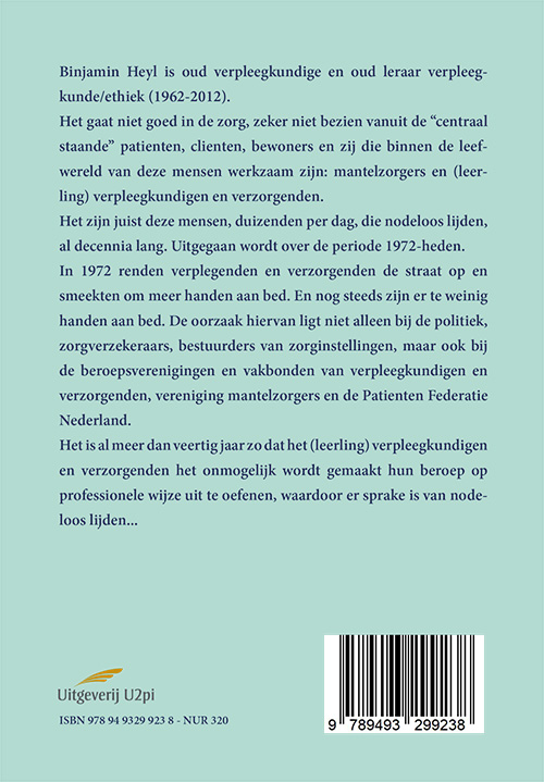 Achterkant van Ze leren het nooit