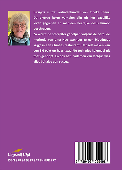 Achterkant van Lachgas