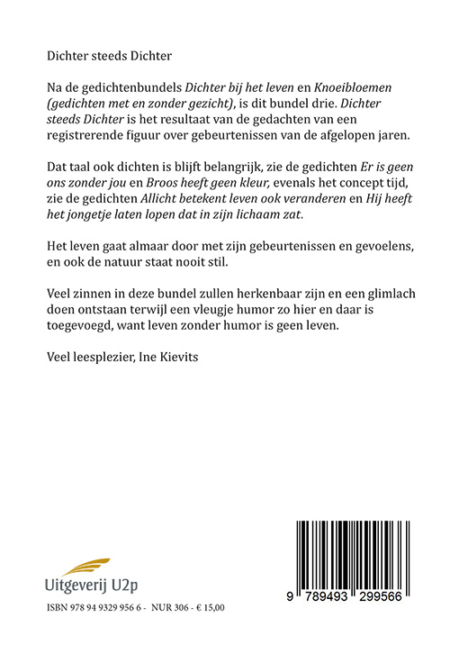 Achterkant van Dichter steeds dichter