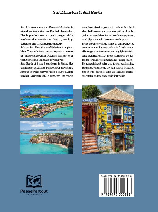 Achterkant van Sint Maarten & Sint Barth