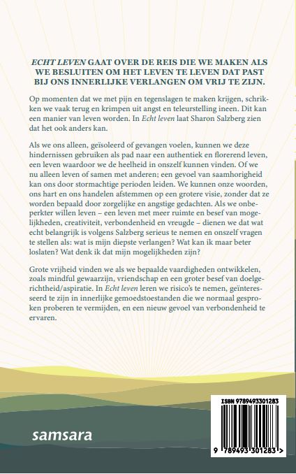 Achterkant van Echt leven