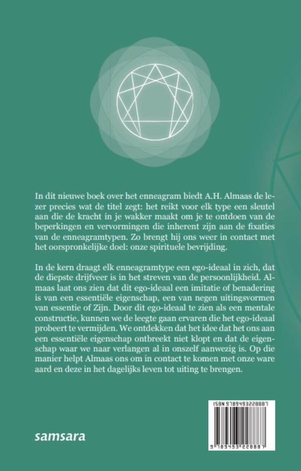 Achterkant van De negen sleutels tot het enneagram