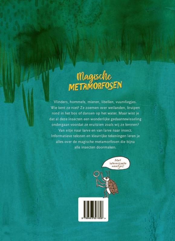 Achterkant van Magische Metamorfosen