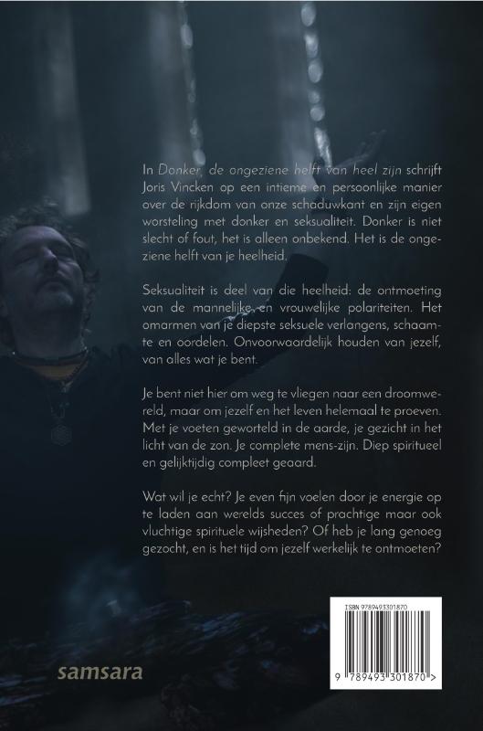 Achterkant van Donker