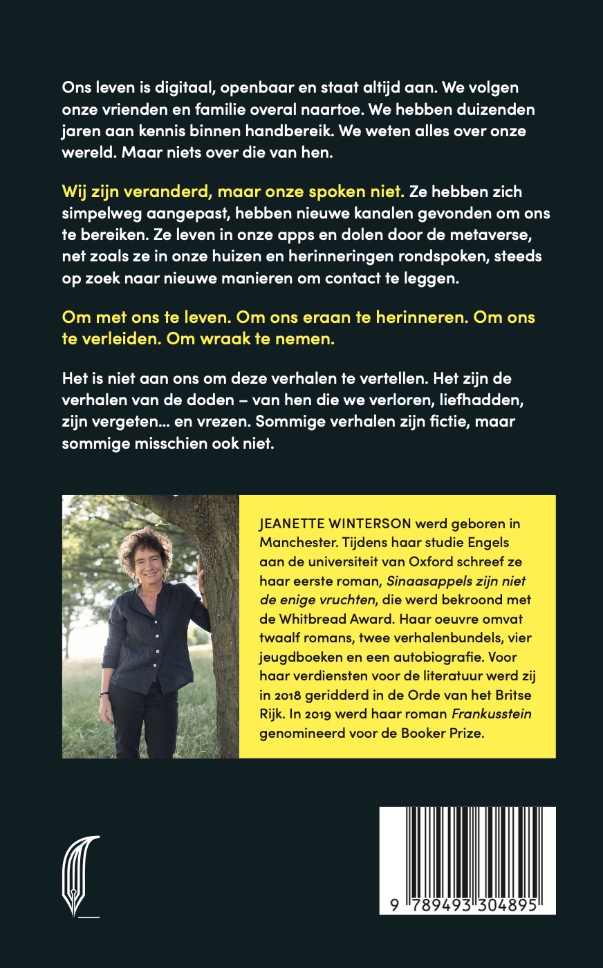 Achterkant van Nachtzijde van de rivier