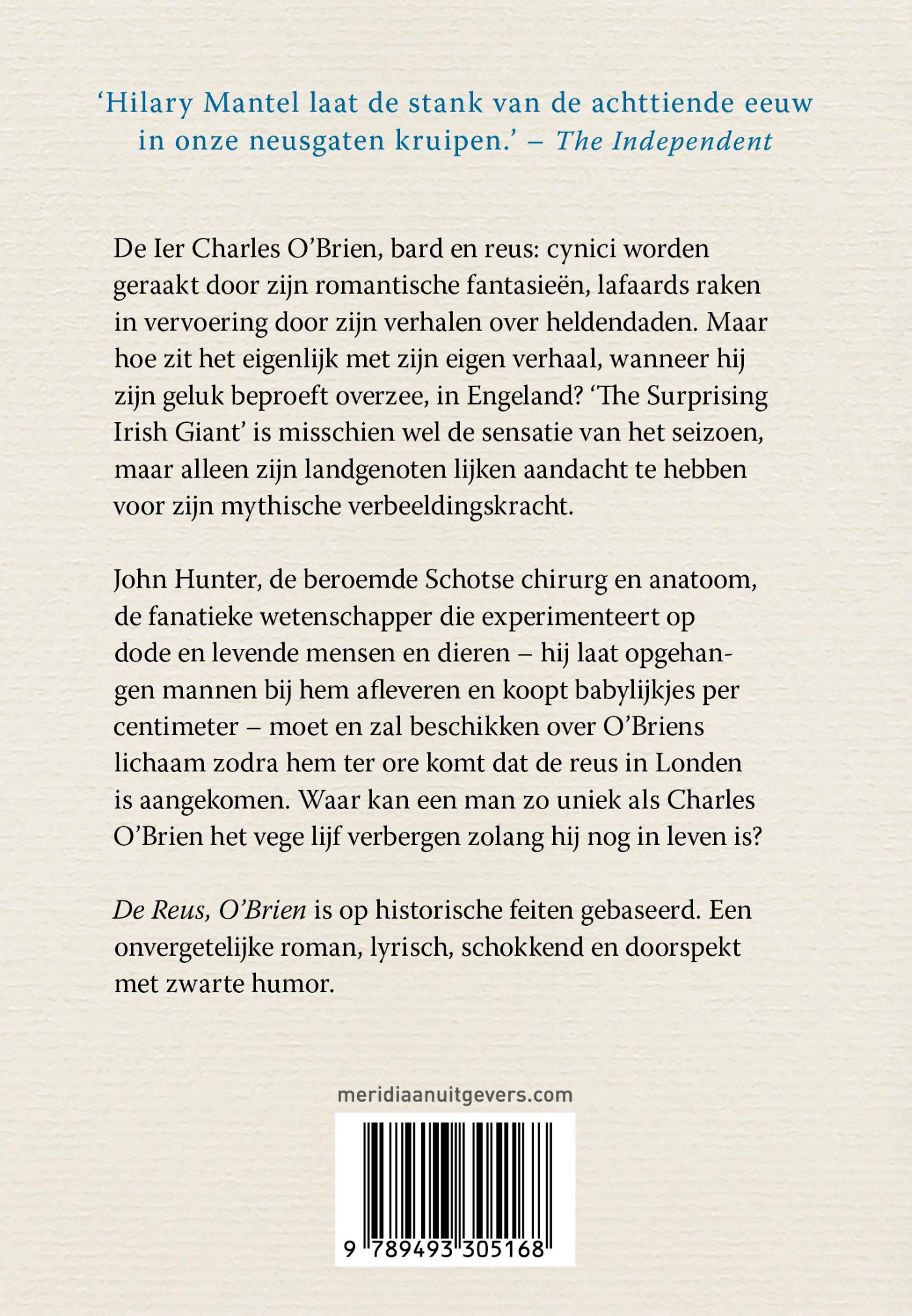 Achterkant van De reus, O'Brien
