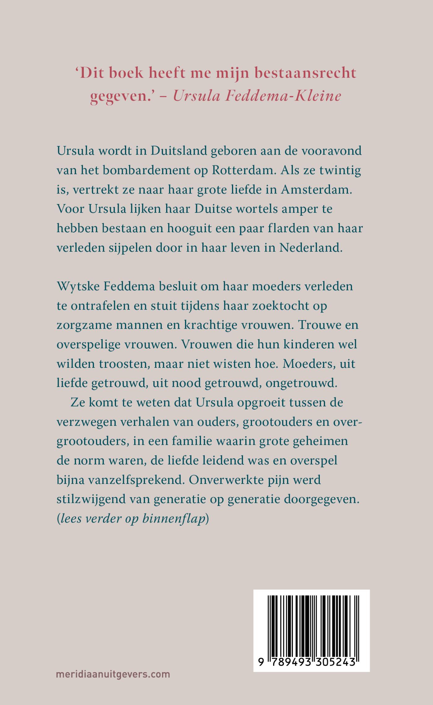 Achterkant van Ursula