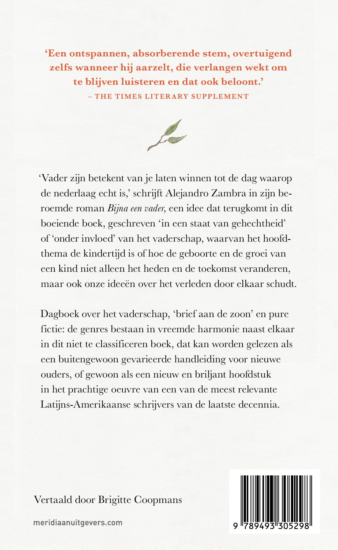 Achterkant van Vadertaal