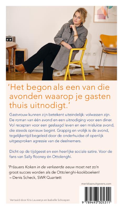 Achterkant van Koken in de verkeerde eeuw