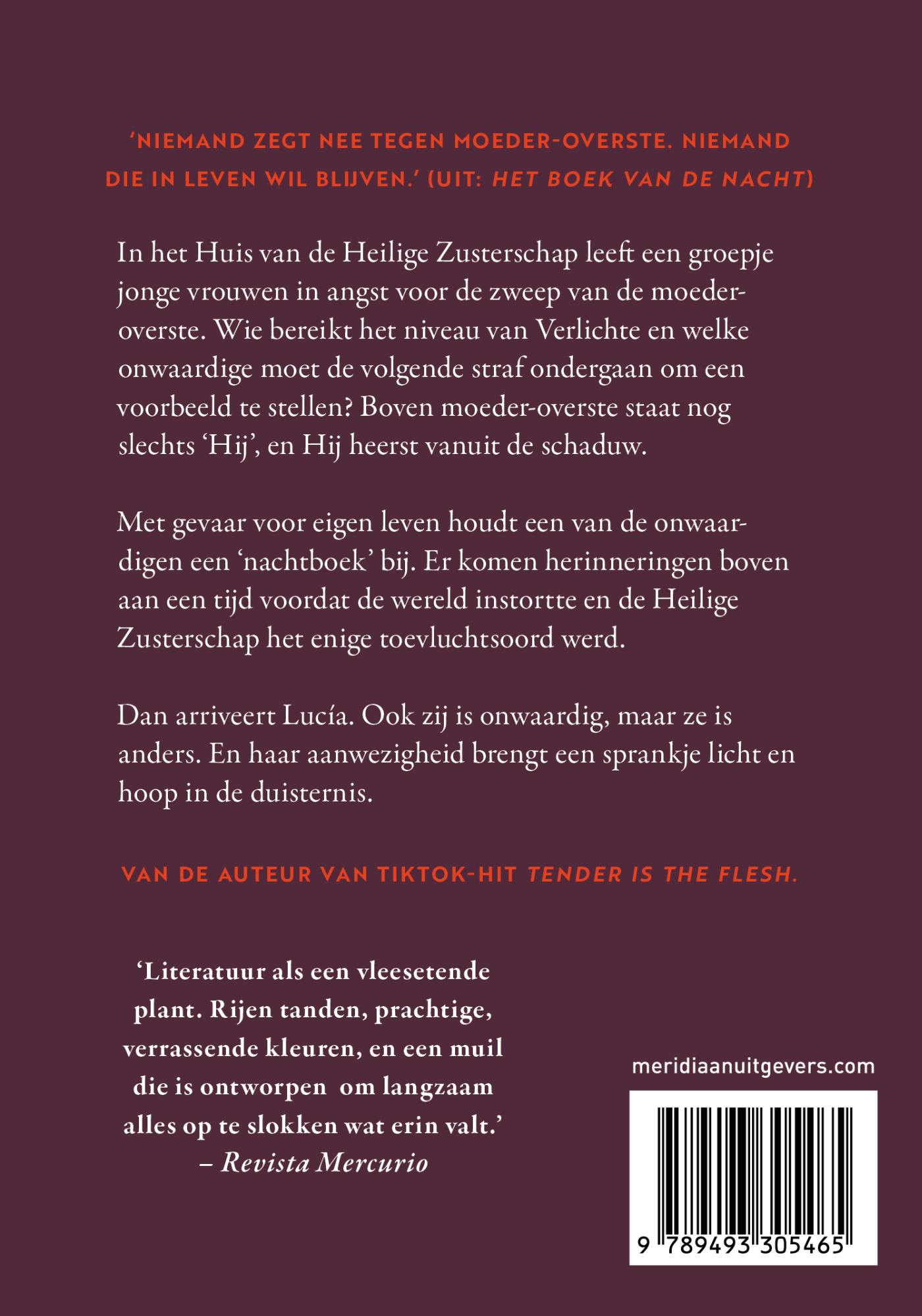 Achterkant van Het boek van de nacht