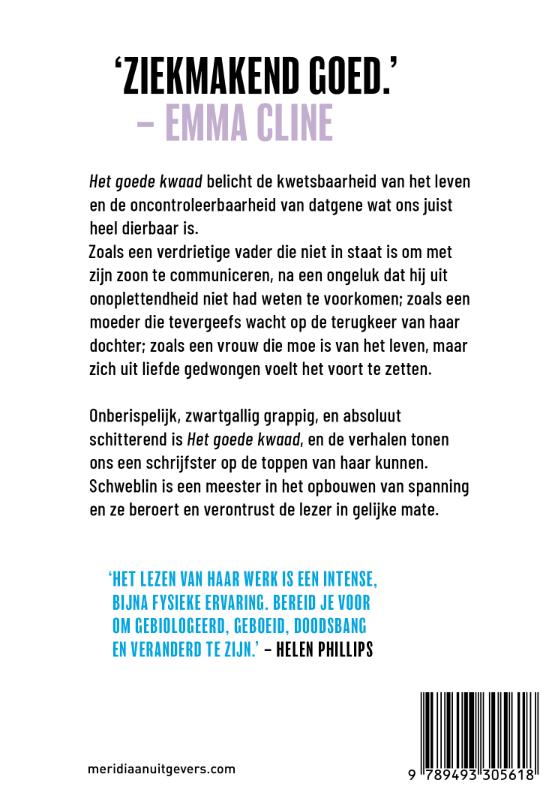 Achterkant van Het goede kwaad