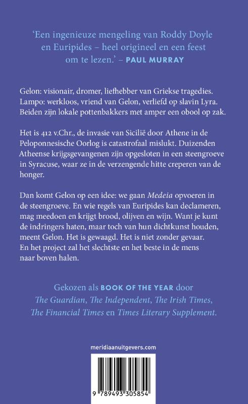 Achterkant van Helden zonder glorie