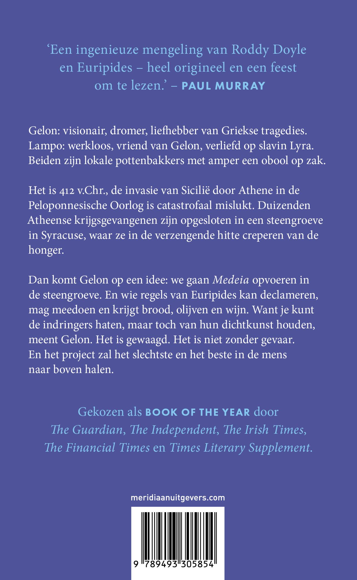 Achterkant van Helden zonder glorie