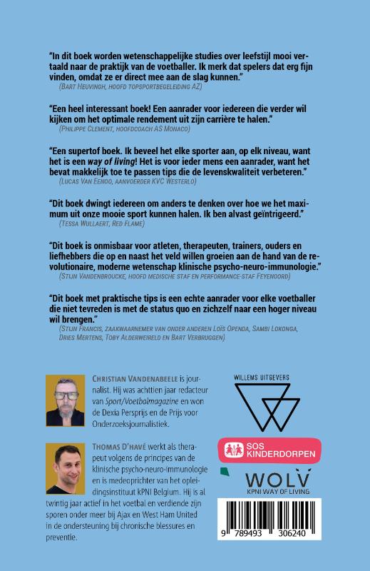 Achterkant van Zo word je een oersterke voetballer