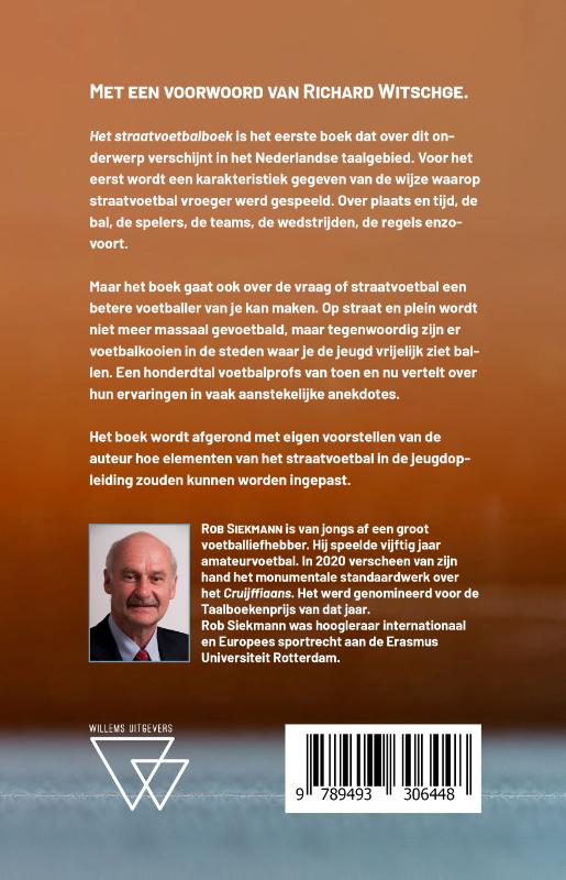 Achterkant van Het straatvoetbalboek
