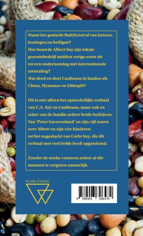 Achterkant van Van het zoete Waasland naar de grote wereld