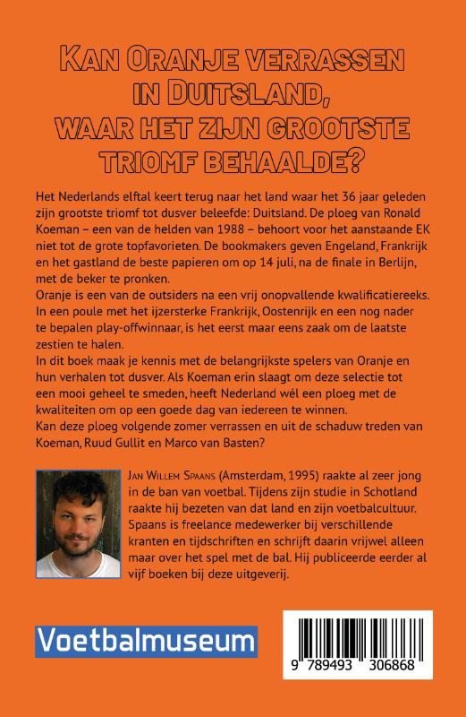 Achterkant van 20 toppers van Oranje 2024